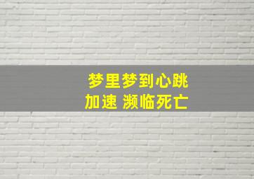 梦里梦到心跳加速 濒临死亡